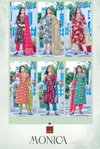 Monica By Chhaya Printed Silk Embroidery Kurti With Bottom Dupatta Wholesalers In Delhi
